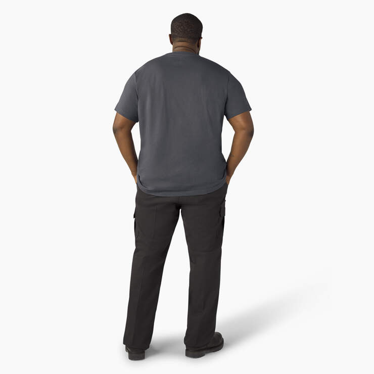 Lightweight Short Sleeve Pocket T-Shirt - Charcoal Gray (CH) image number 10