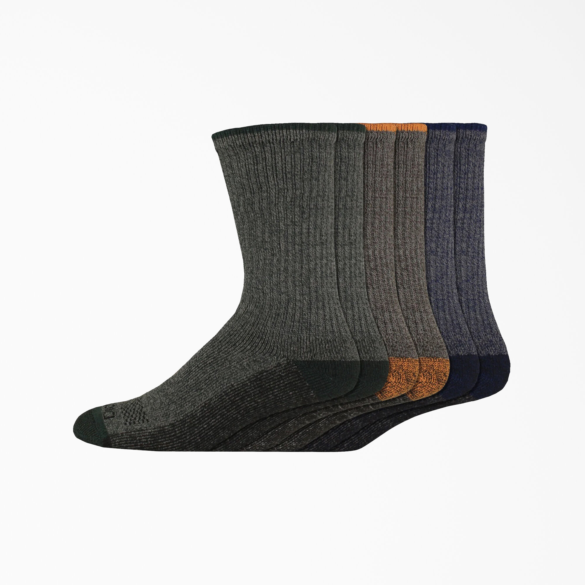 Dri Tech Comfort Crew Socks 6 Pack Mens Socks Dickies Dickies US