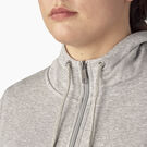 Women&#39;s Plus Heavyweight Full-Zip Hoodie - Heather Gray &#40;HG&#41;