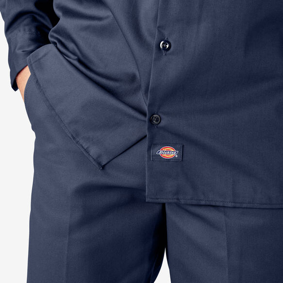 Long Sleeve Work Shirt - Navy Blue &#40;NV&#41;