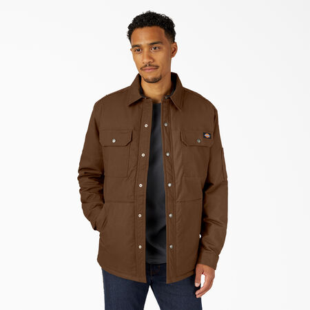 FLEX Duck Shirt Jacket with DWR - Timber Brown &#40;TB&#41;