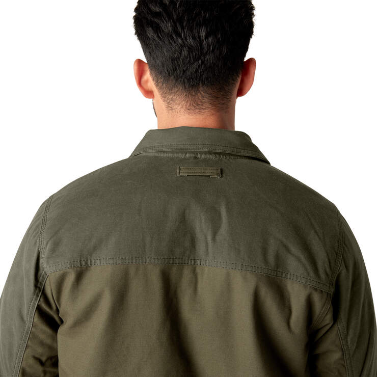 Waxed Canvas Service Jacket - Moss Green (MS) image number 7