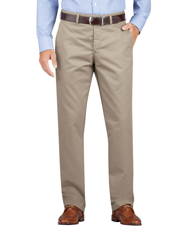 dickies khaki pants and shirt