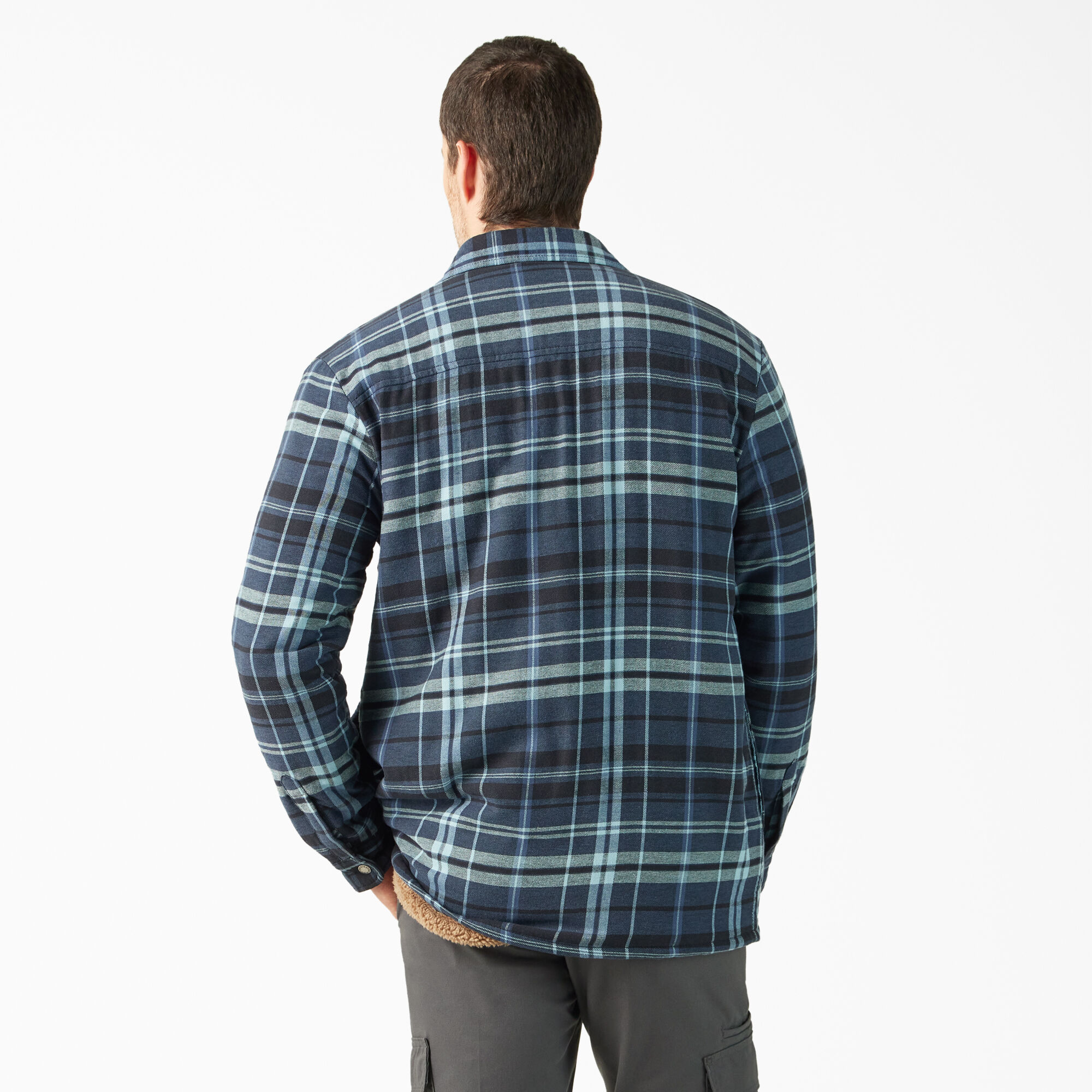 Dickies flannel shirt jacket clearance