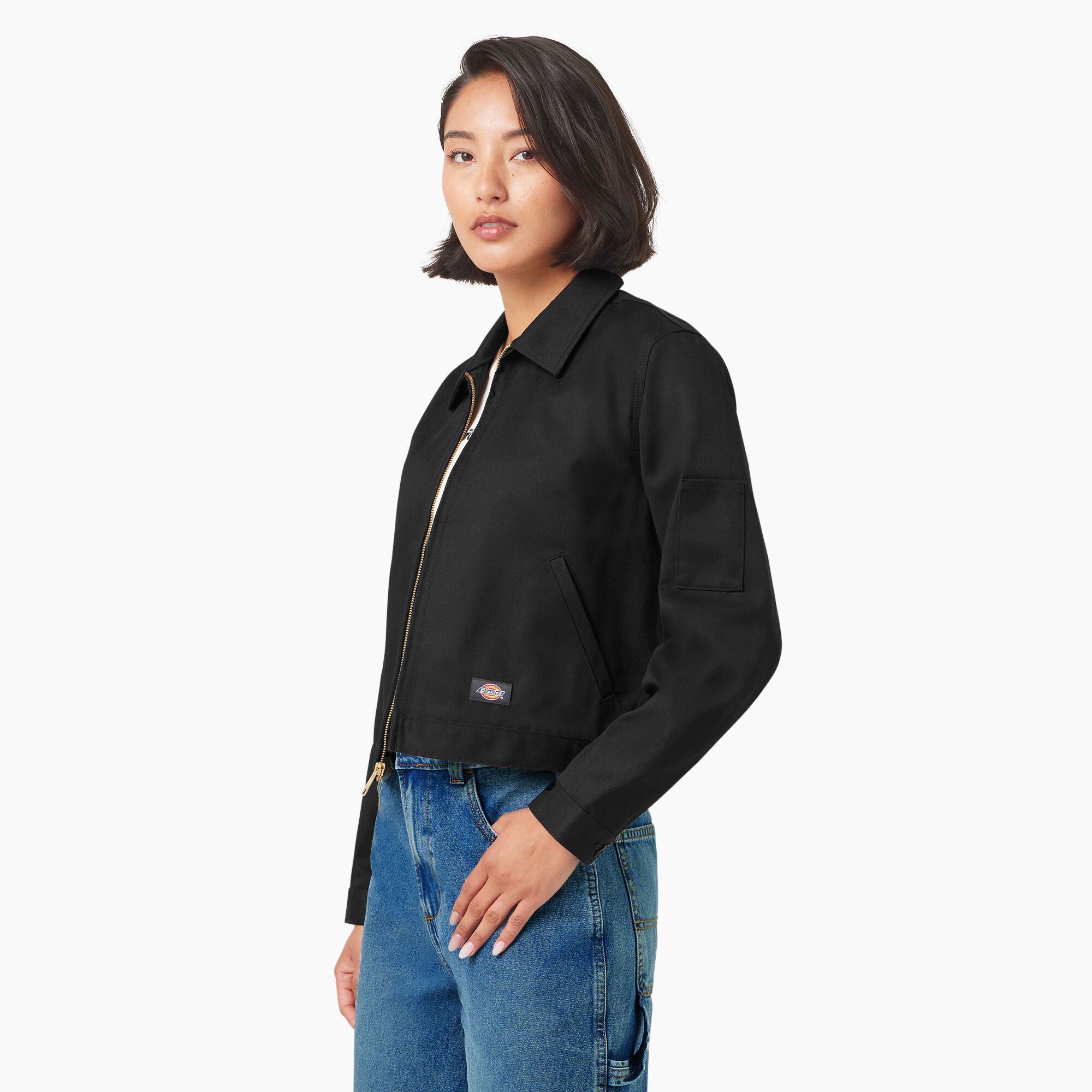 Women's Unlined Cropped Eisenhower Jacket - Dickies US