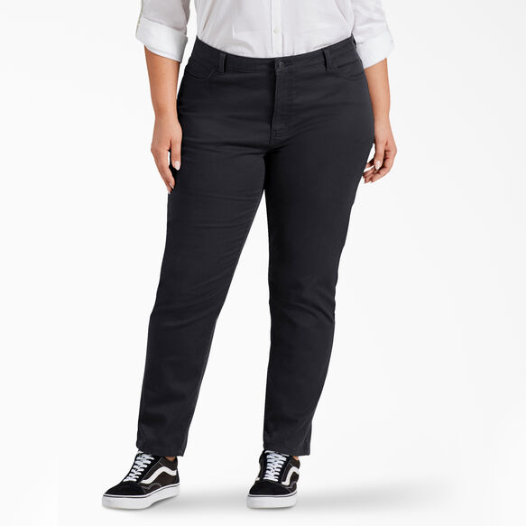 Women's Plus Size Perfect Shape Skinny Twill 4-Pocket Pants - Dickies US