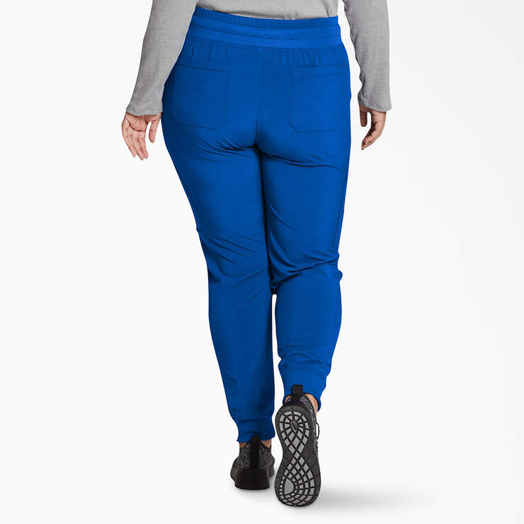 Women's EDS Essentials Jogger Scrub Pants - Royal Blue (RB) image number 2