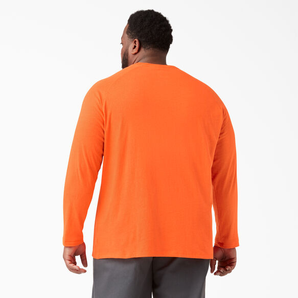 Cooling Long Sleeve T-Shirt - Bright Orange &#40;BOD&#41;