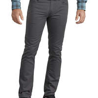 Dickies X-Series Flex Slim Fit Tapered Leg 5-Pocket Pants - Stonewashed Charcoal Gray (SCH)