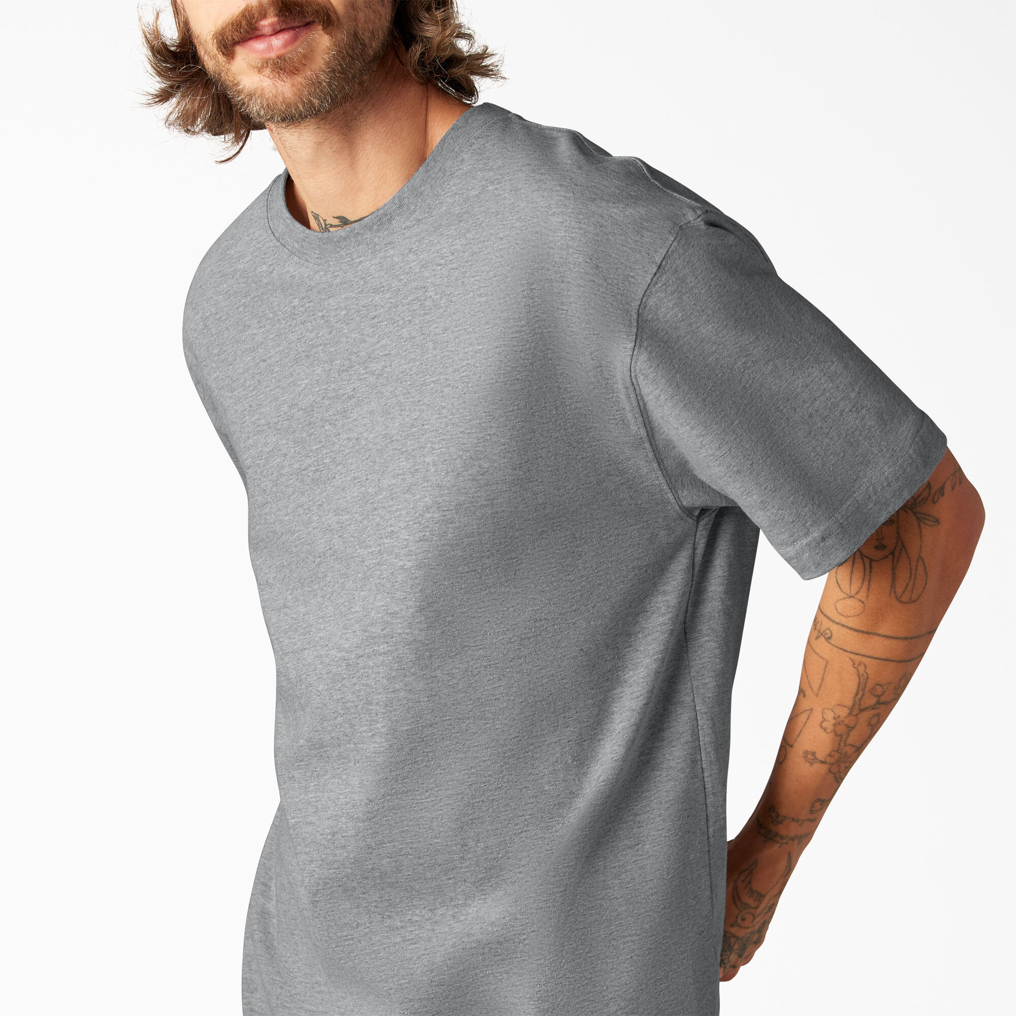 【Dickies x Darkr8m Studio】 Short Sleeve T-Shirt White Dickies Westover Shirt