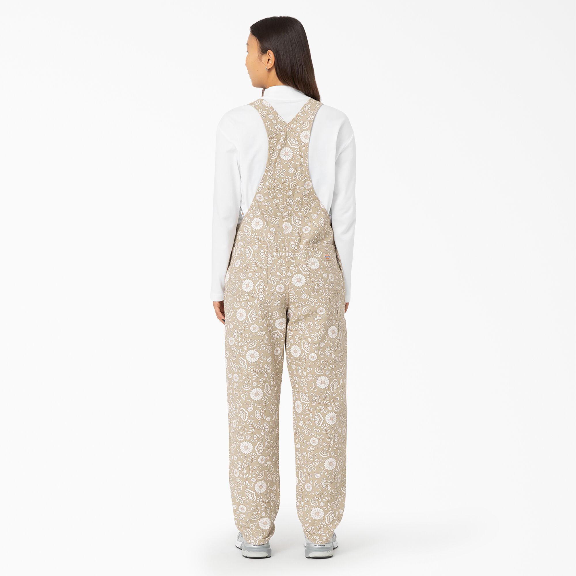 Women s Ellis Floral Duck Canvas Overalls Dickies US
