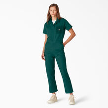 Women&rsquo;s Reworked Coveralls - Forest Green &#40;FT&#41;