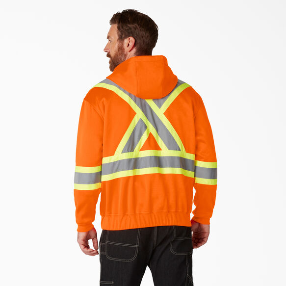 Hi Vis Safety Hoodie - ANSI Orange &#40;AO&#41;
