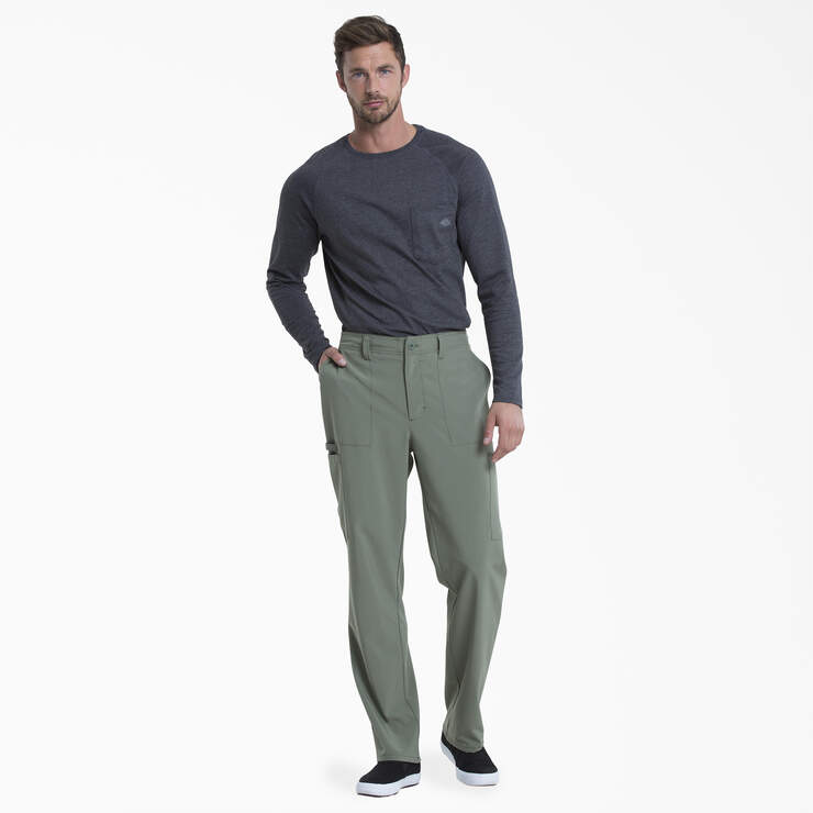 Men's EDS Essentials Scrub Pants - Olive Green (OLI) image number 5