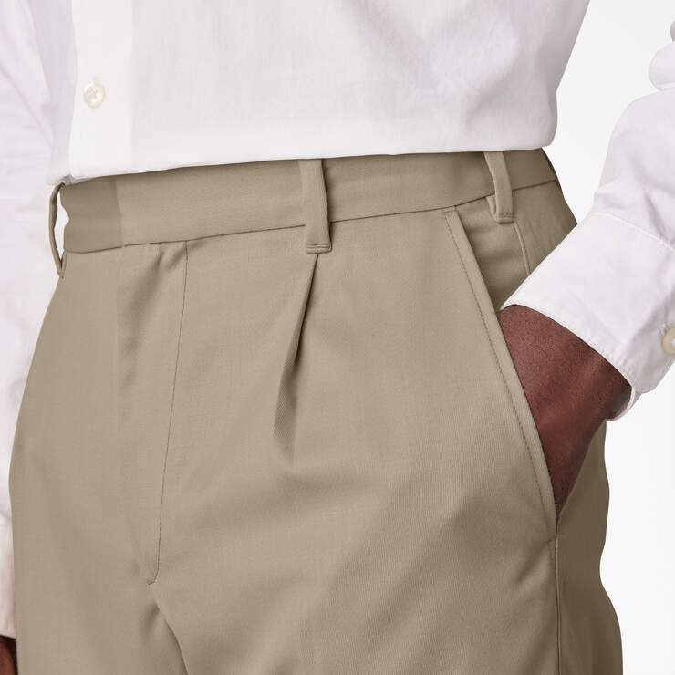 Dickies Premium Collection Pleated 874® Pants - Desert Sand (DS) image number 8
