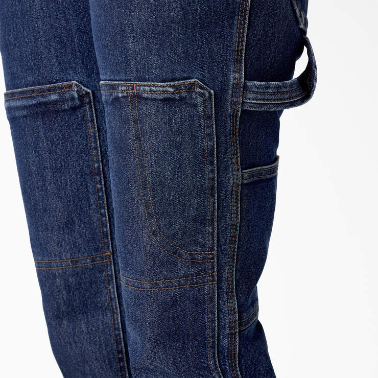 Women’s Regular Fit Work Jeans - Medium Blue (A1K) image number 5