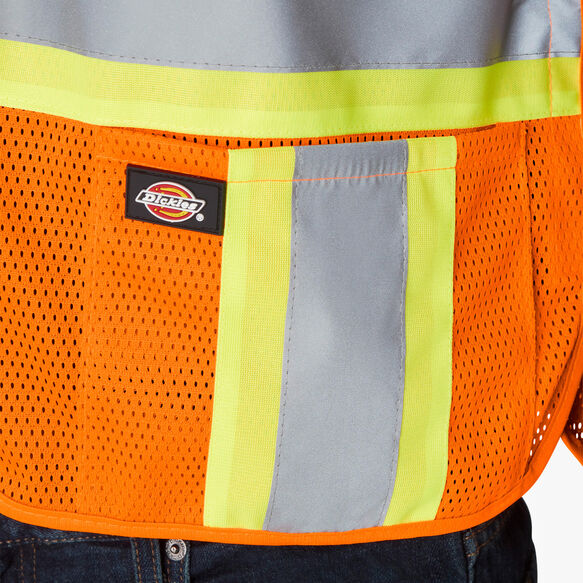 Hi Vis Safety Vest - ANSI Orange &#40;AO&#41;