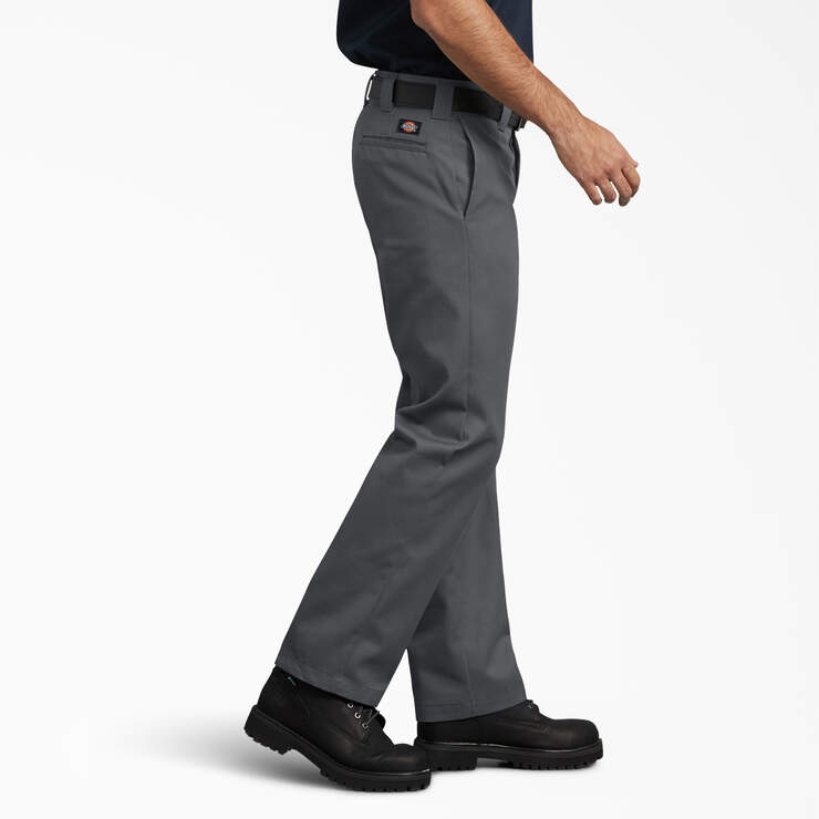 873 Slim Fit Work Pants - Charcoal Gray (CH) image number 3