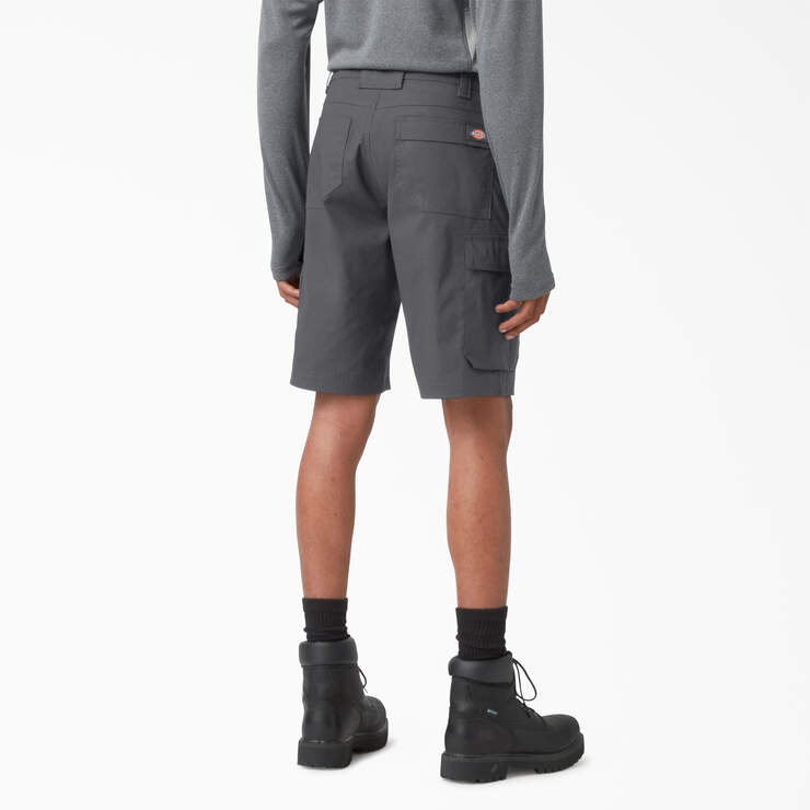 FLEX Temp-iQ® 365 Regular Fit Shorts, 11" - Graphite Gray (GA) image number 2