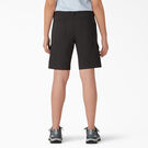 Women&#39;s Cooling Slim Fit Cargo Shorts, 10&quot; - Black &#40;BK&#41;