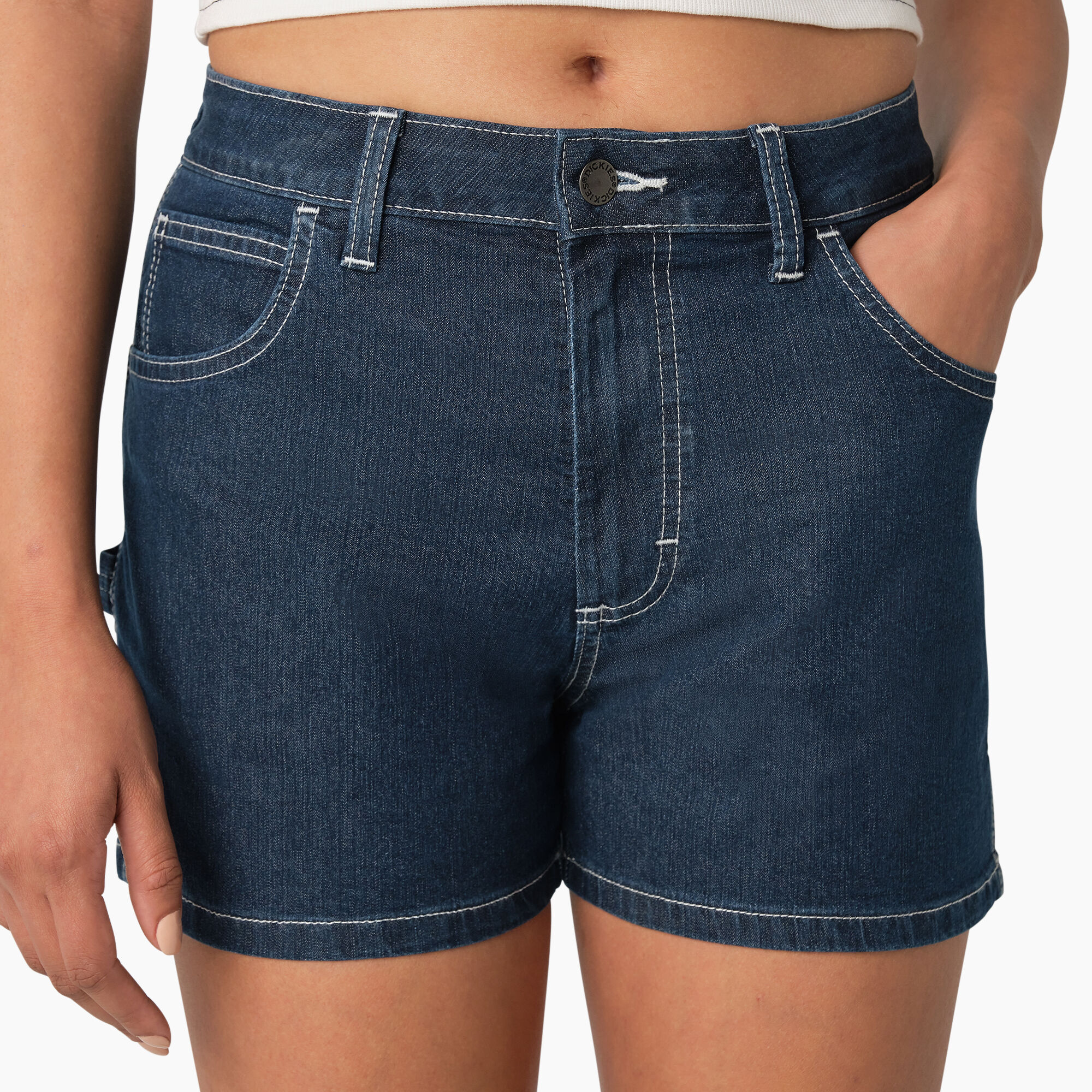 Women s Carpenter Jean Shorts 3