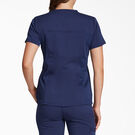 Women&#39;s Balance V-Neck Chest Pocket Scrub Top - Navy Blue &#40;NVY&#41;