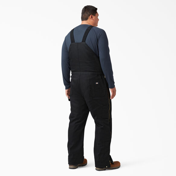 Duck Insulated Bib Overalls - Black &#40;BK&#41;