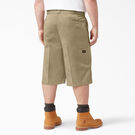 Loose Fit Multi-Use Pocket Work Shorts, 15&quot; - Khaki &#40;KH&#41;