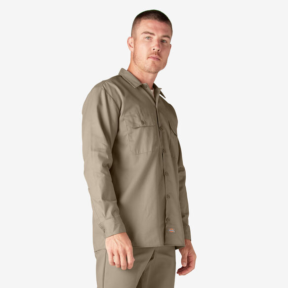 Long Sleeve Work Shirt - Desert Khaki &#40;DS&#41;