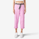 Women&#39;s Cropped Cargo Pants - Wild Rose &#40;WR2&#41;