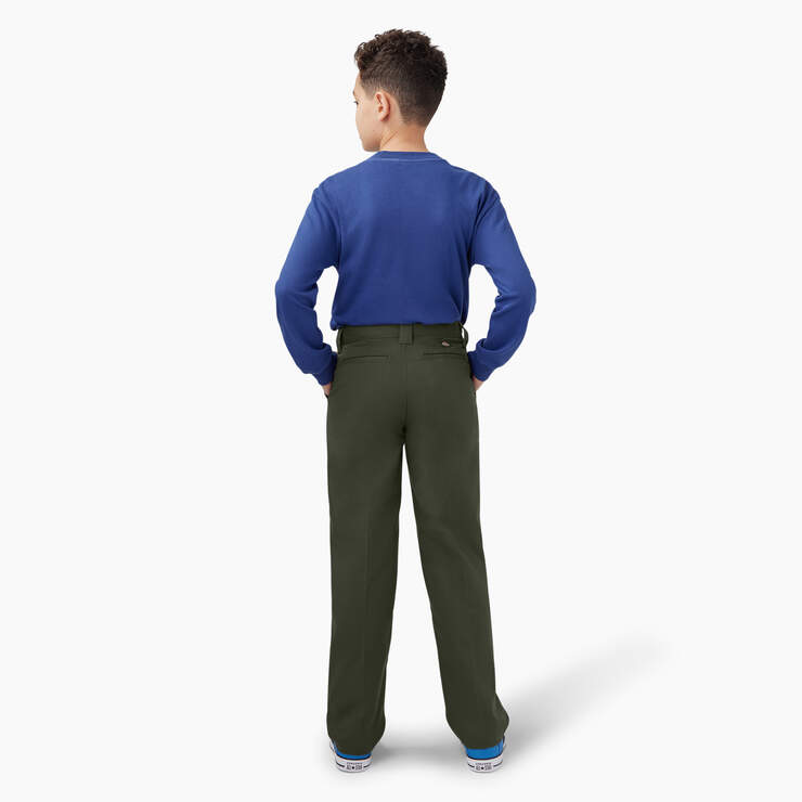Boys' 873 Slim Fit Pants, 4-20 - Olive Green (OG) image number 6