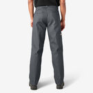 Loose Fit Double Knee Work Pants - Charcoal Gray &#40;CH&#41;