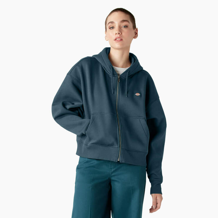 Women's Oakport Zip Hoodie - Reflecting Pond (YT9) image number 1