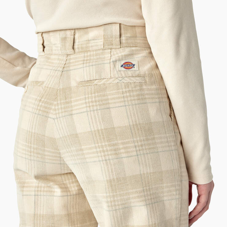 Women’s Alma Corduroy Pants - Light Corduroy Plaid (CGB) image number 6