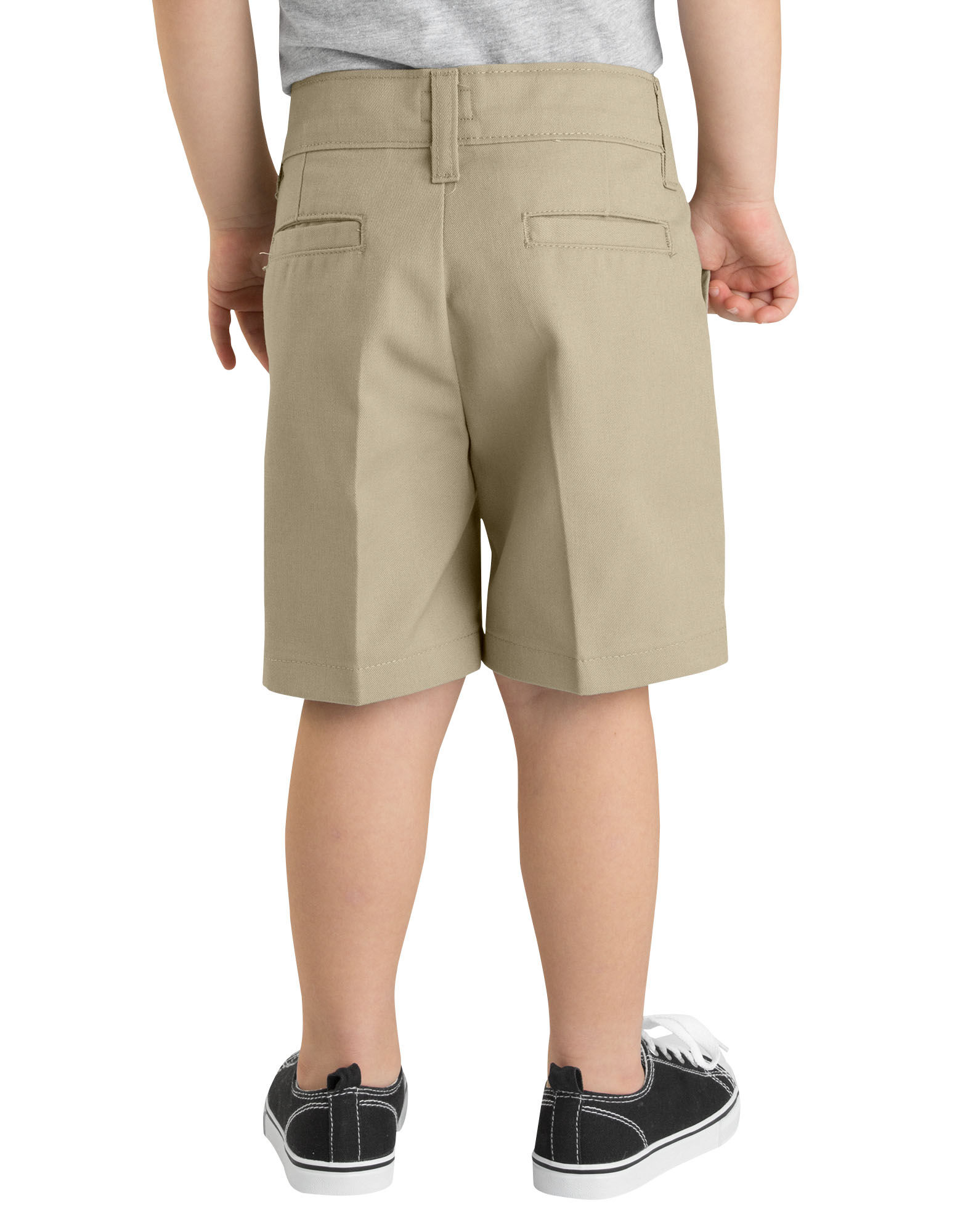 Girls Flex Slim Fit Flat Front Shorts 4 6x Dickies Dickies US