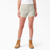 Women's Cooling Relaxed Fit Pull-On Shorts, 5'' - Stone (ST)