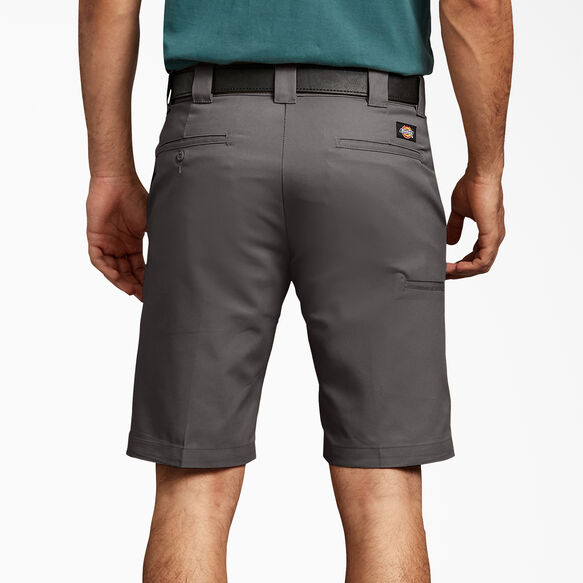 Slim Fit Work Shorts, 11&quot; - Gravel Gray &#40;VG&#41;