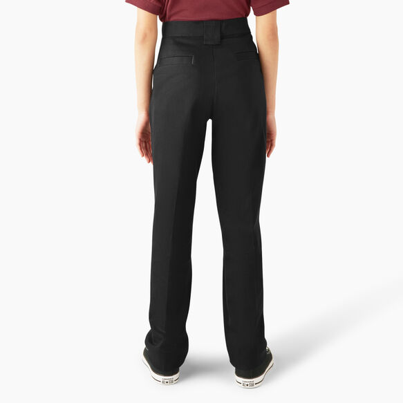 Girls&#39; Slim Fit Pants, 4-20 - Black &#40;BK&#41;