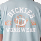Women&#39;s Plus Heavyweight Workwear Graphic T-Shirt - Dockside Blue &#40;DU1&#41;