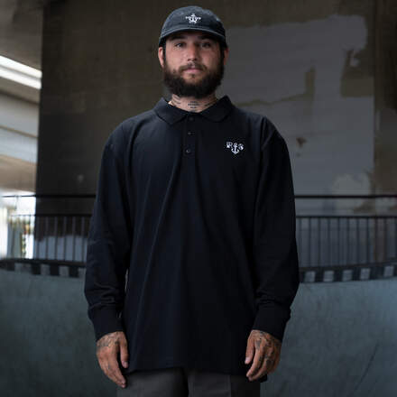 Ronnie Sandoval Long Sleeve Polo