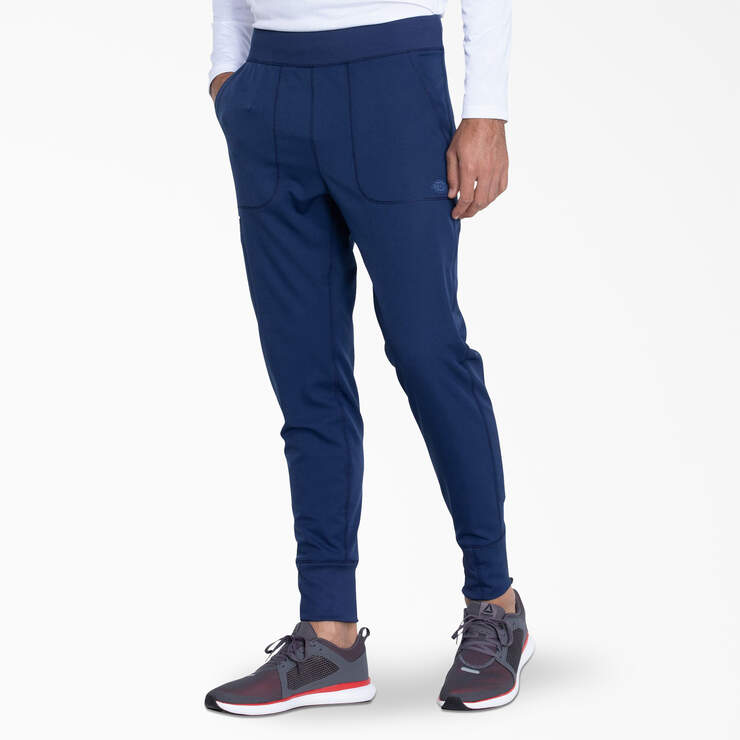 Men's Dynamix Jogger Scrub Pants - Navy Blue (NVY) image number 3