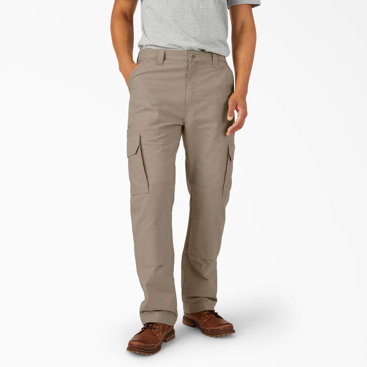 FLEX DuraTech Relaxed Fit Ripstop Cargo Pants - Desert Sand (DS) image number 1