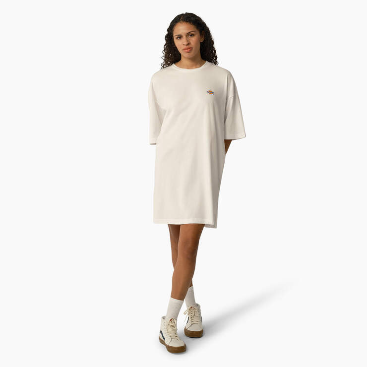 Women's Mapleton T-Shirt Dress - White (WH) image number 1