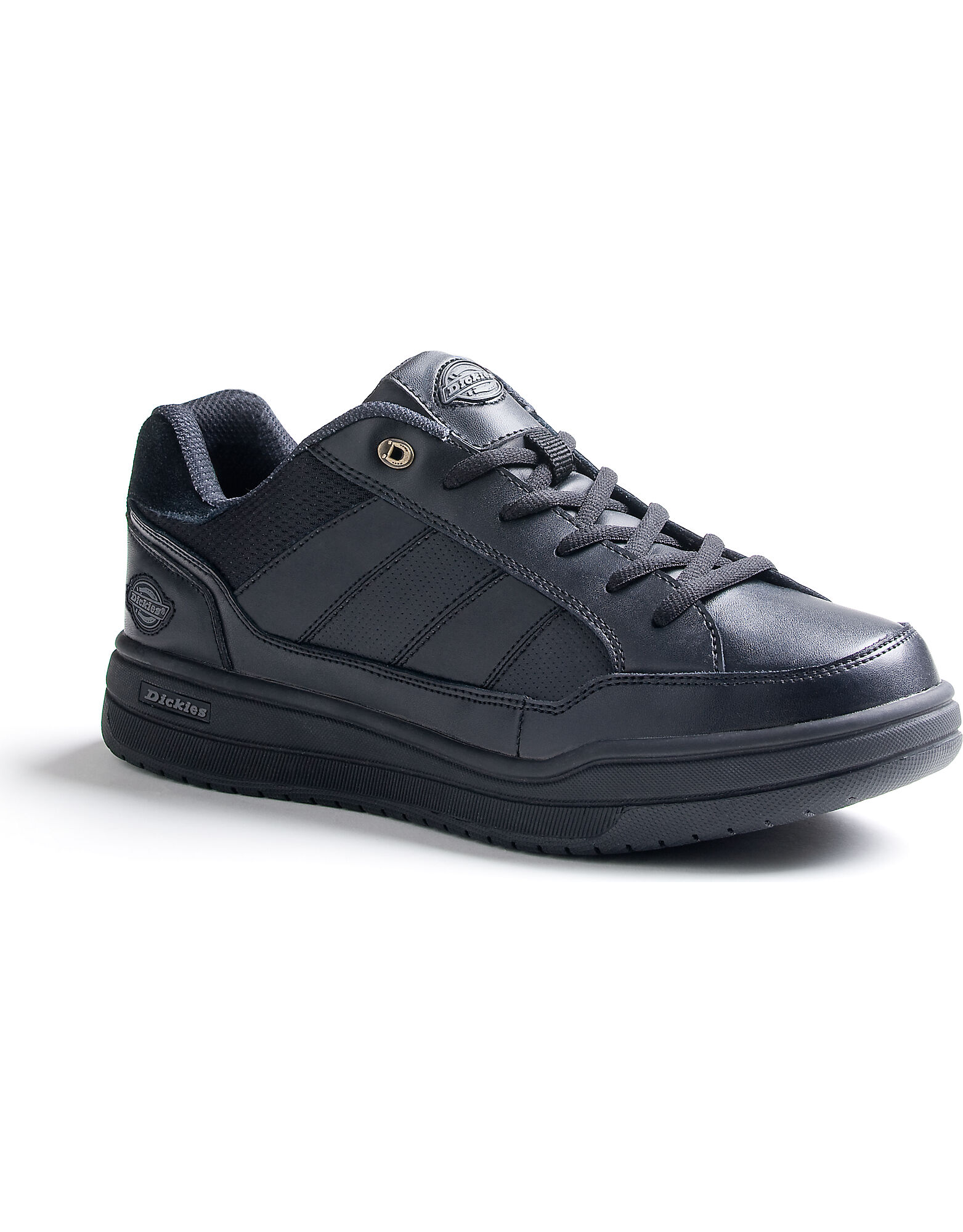 black slip on shoes for work
