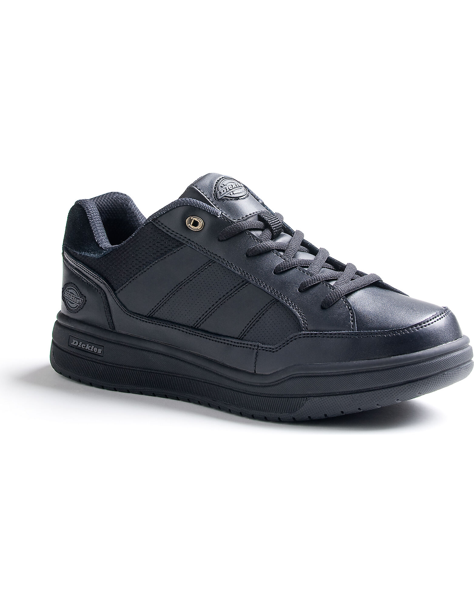 cheap black non slip shoes