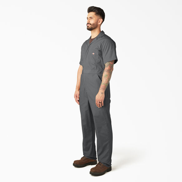 Short Sleeve Coveralls - Gray &#40;GY&#41;