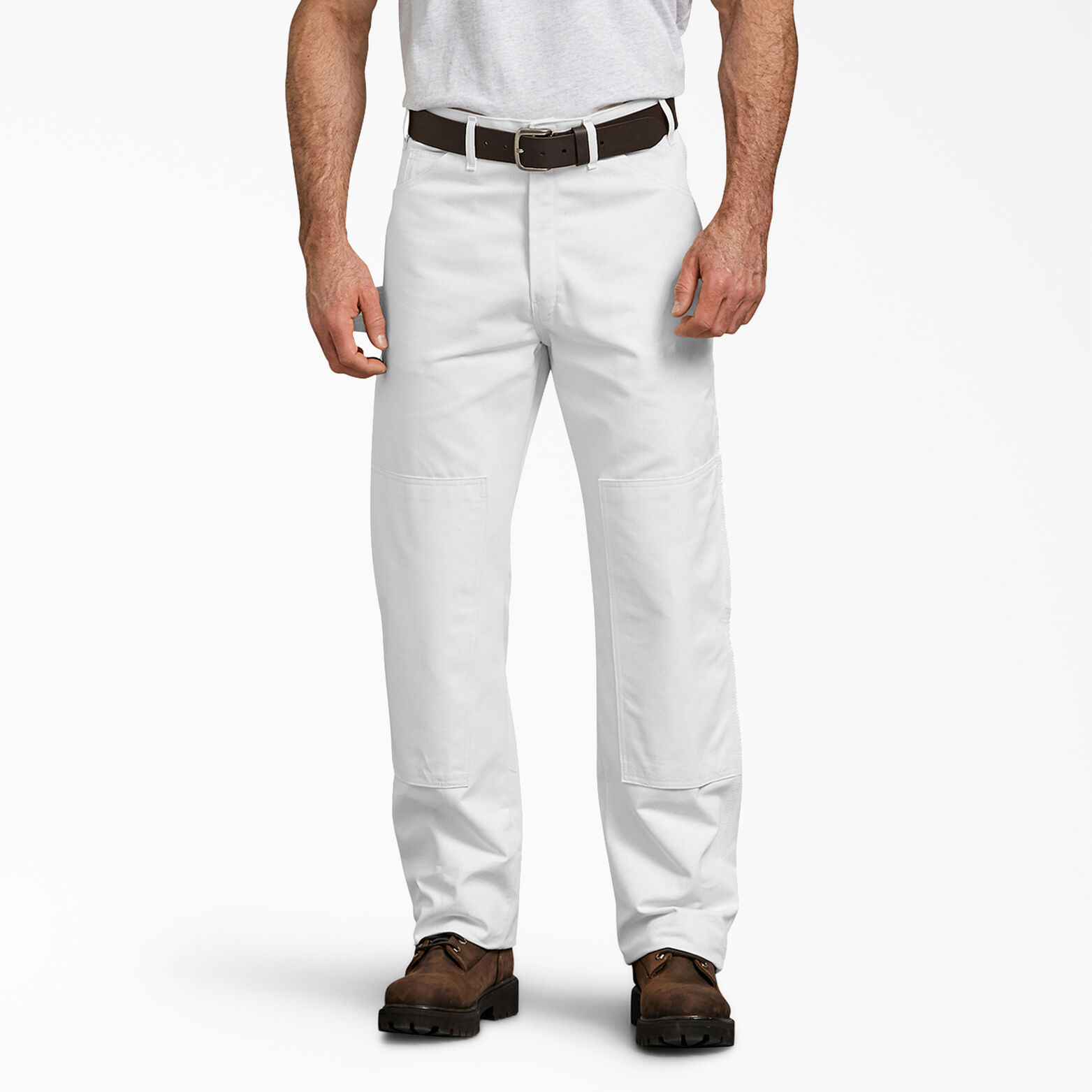 White Jeans For Men Double Knee Utility Dickies