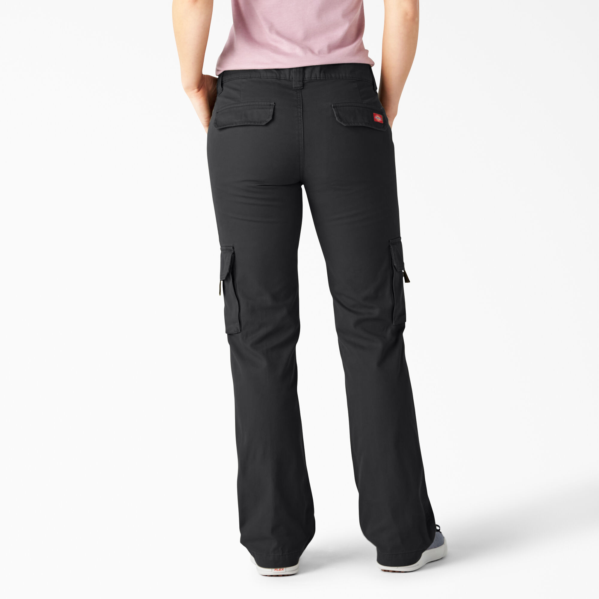Dickies women's relaxed fit straight leg cargo pant outlet