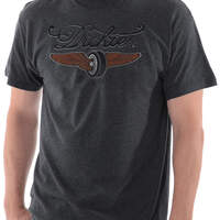 Dickies Wing It Graphic Short Sleeve T-Shirt - Dark Heather Gray (DH)