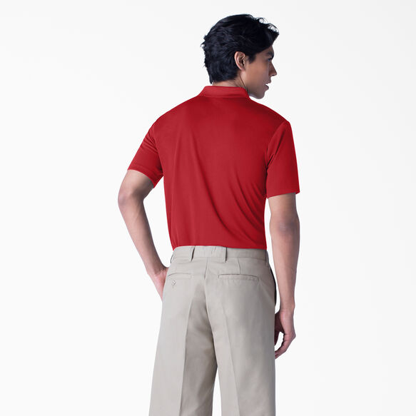 Adult Size Performance Polo Shirt - Apple Red &#40;LR&#41;